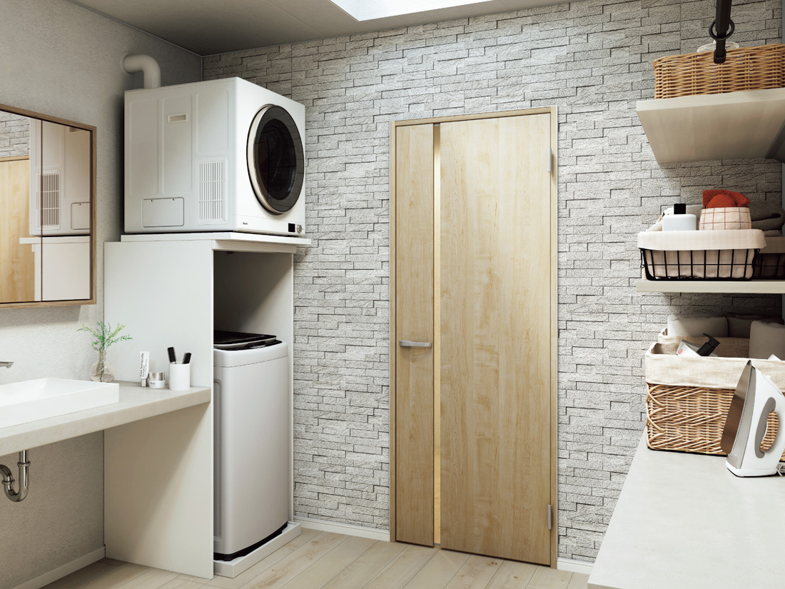 DAIKEN 大建工業 H1480PLAN [FLGK＋FLG1M-1] かわいたな 衣類乾燥機専用台 乾太くん専用台 高さ1480mm×幅765mm×奥行き690mm ホワイト