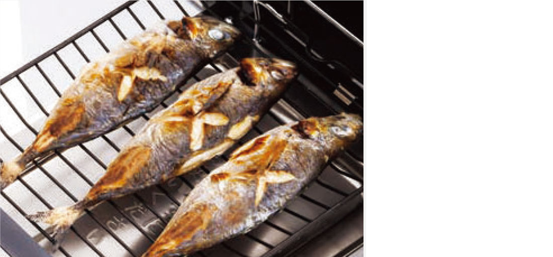 オートメニュー機能（姿焼、切身、干物）