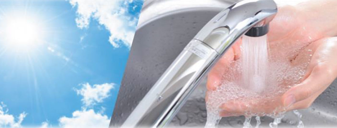 夏場の高い水温でも温度がブレない