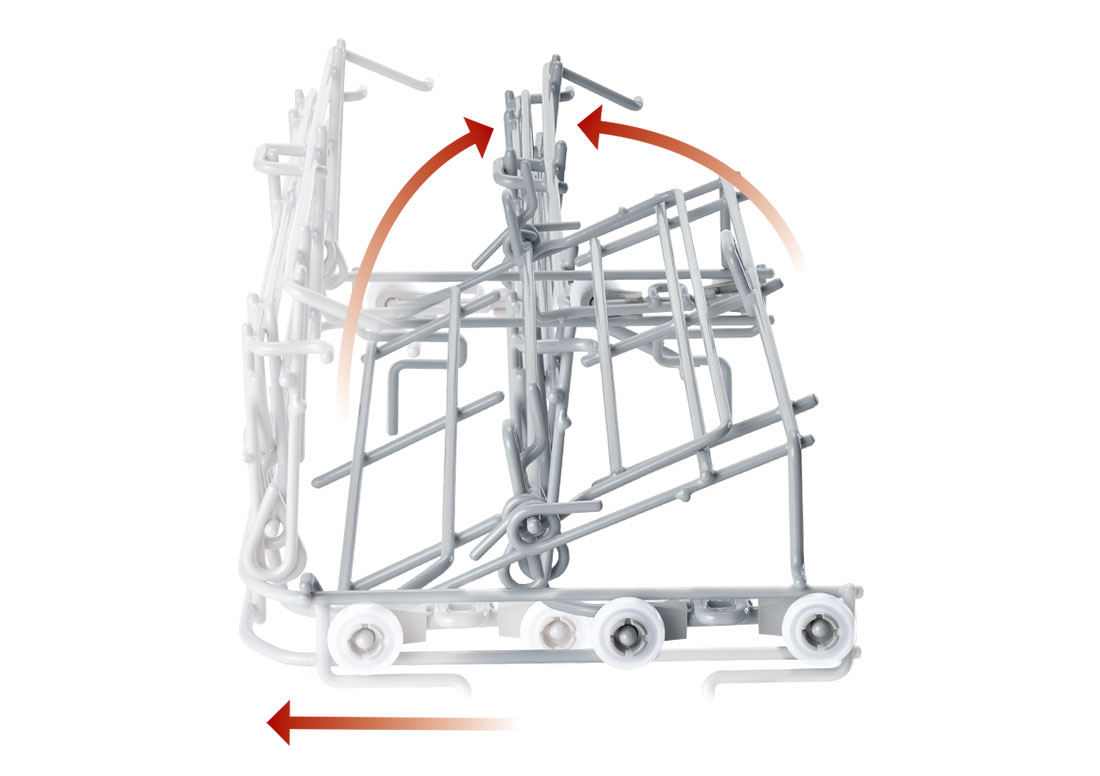 いろいろ入って変幻自在な「フリーラック」