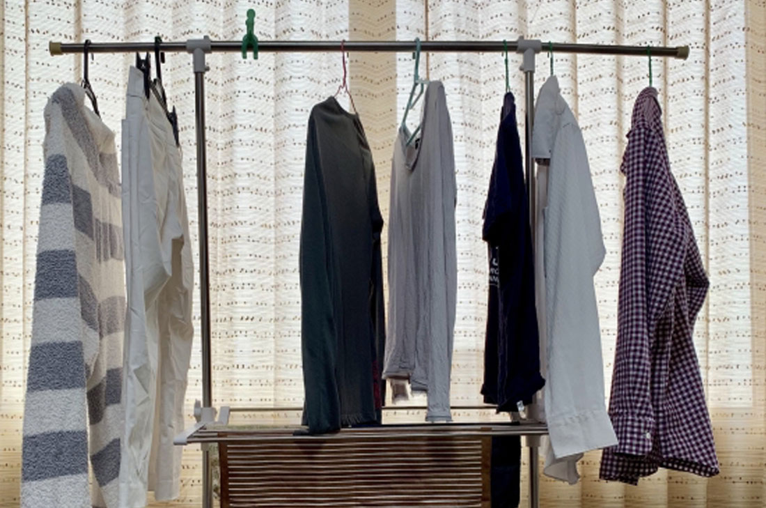 洗濯物を早く乾かす