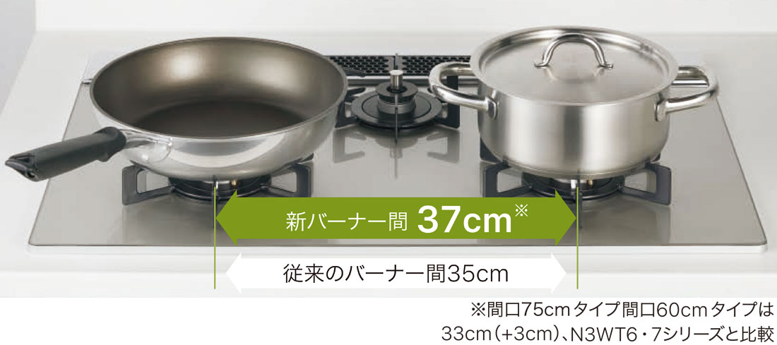 調理時の利便性向上