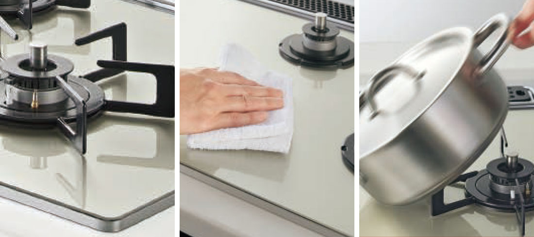 つやめきガラストップ