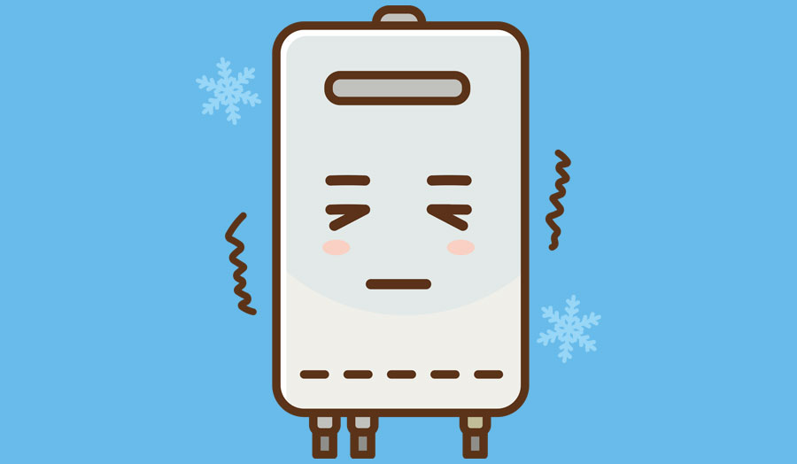 給湯器凍結