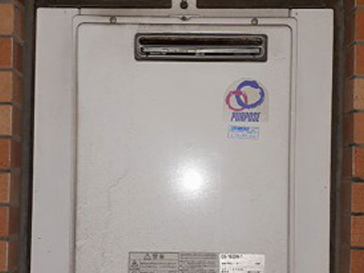 千葉市周辺 ノーリツ給湯器交換 施工前
