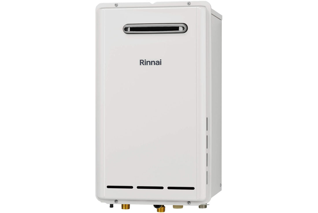 リンナイ RUXC-UE2403W(A) 業務用ガス給湯器 屋外壁掛・PS設置型 24号 Air Bubble Technology搭載