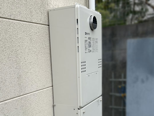 宝塚市 給湯暖房機交換 施工前