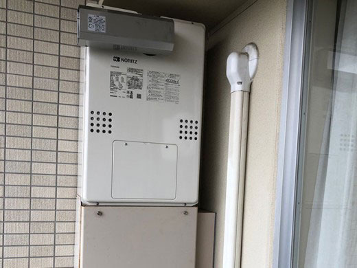 多摩市周辺 マンション給湯暖房機器交換 施工後