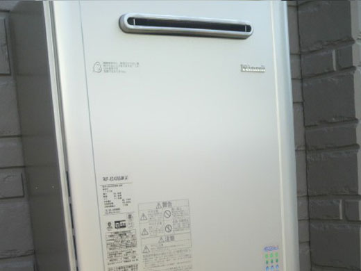 宇都宮周辺 ガスふろ給湯器交換 施工後