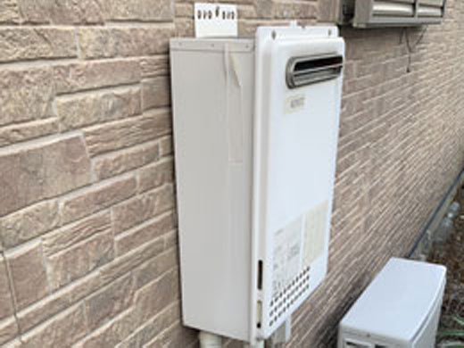 岐阜市 ガス給湯器交換工事 施工前