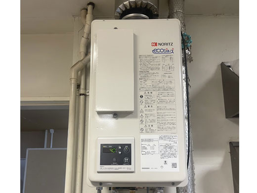 埼玉県入間市 ノーリツ業務用給湯器 施工後