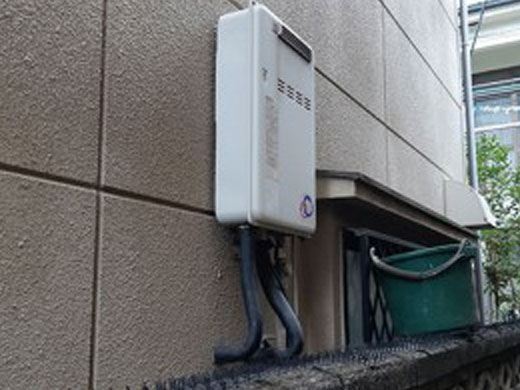 葛飾区周辺 給湯器交換 施工前