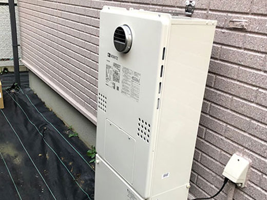 国分寺市 給湯暖房機交換 施工後