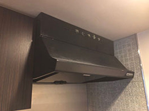 東京都江東区 レンジフード 施工前