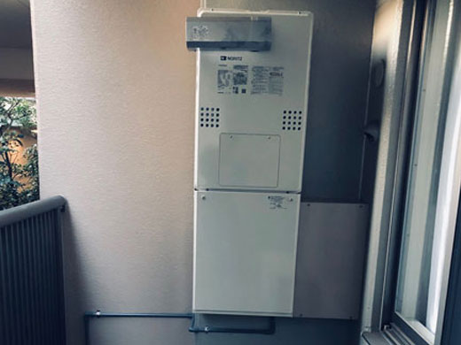 横浜市港北区 ノーリツ給湯暖房機交換 施工後