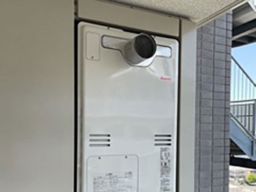 松戸市 リンナイ給湯暖房機 施工後
