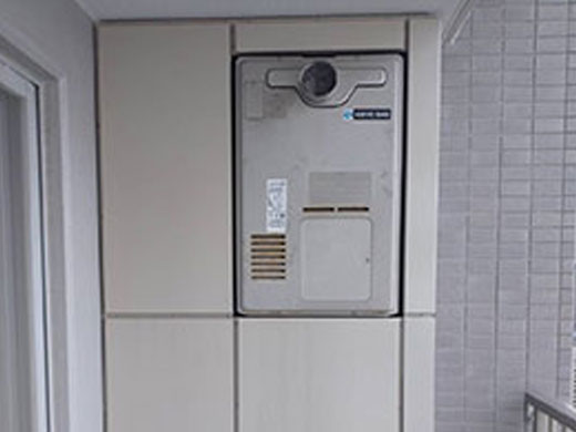 松戸市 リンナイ給湯暖房機 施工前