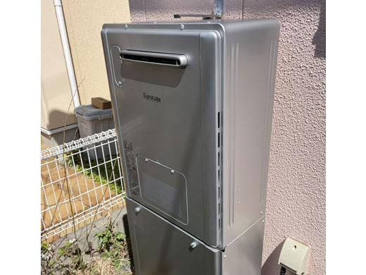 千葉県流山市 リンナイ給湯暖房機 施工後