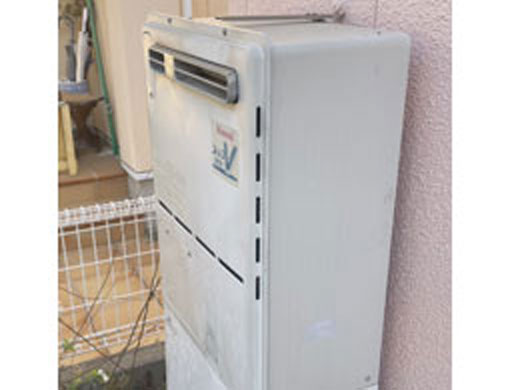 千葉県流山市 リンナイ給湯暖房機 施工前