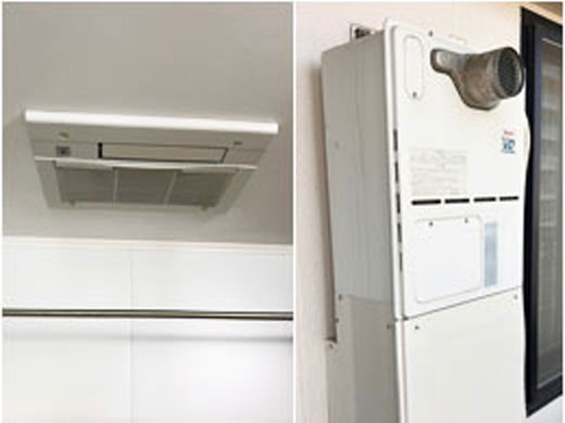 中原区周辺 給湯暖房機交換 施工前