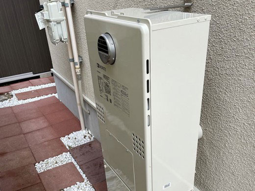 野田市 給湯暖房機交換 施工後
