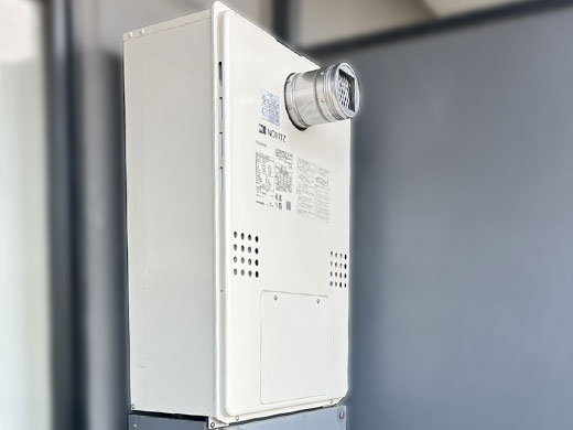 新宿区 給湯暖房機交換 施工後