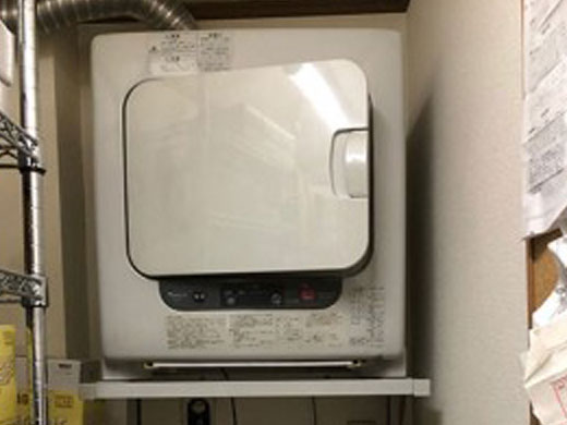 多摩区周辺 ガス衣類乾燥機交換 施工前