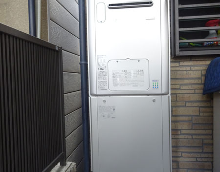 RVD-E2405SAW2-3(A)リンナイ給湯暖房機取替交換工事京都府京都市