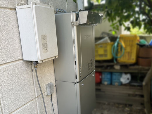 GT-C2472AW BL ノーリツ ふろ給湯器 取替交換工事 大阪府河内長野市